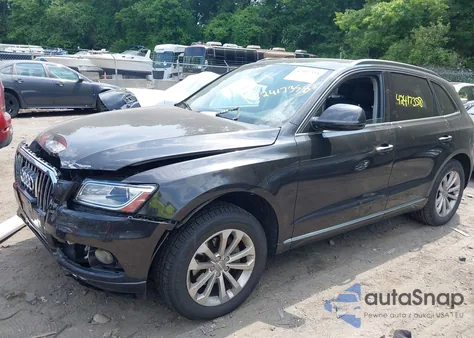 2017 Audi Q5 2.0T Premium from USA, damaged, VIN WA1C2AFP4HA026389
